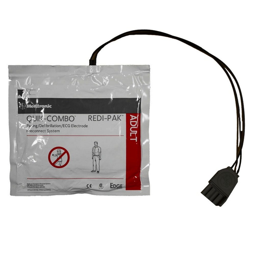 Elettrodi per adulti Physio-Control Quick Combo per defibrillatori Lifepak