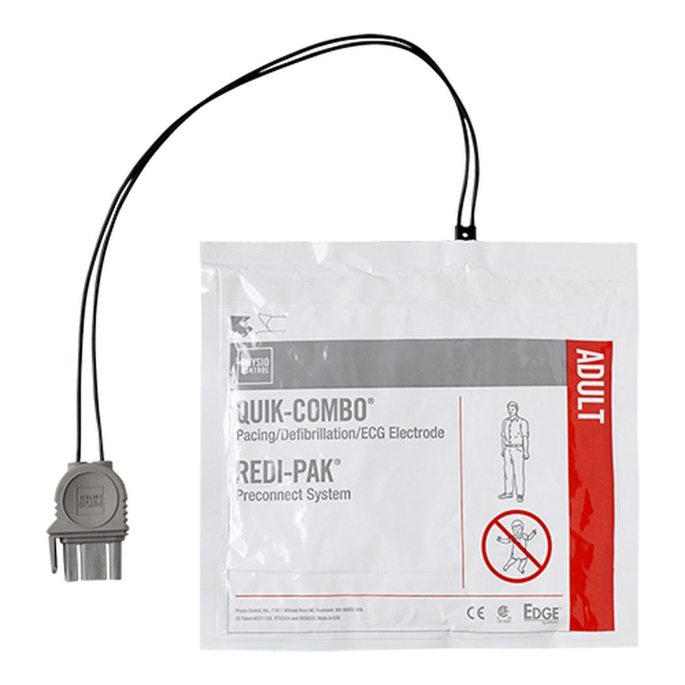 Physio-Control elettrodi adulti Quick Combo per Lifepak 1000, 500 e 12 – foto 2