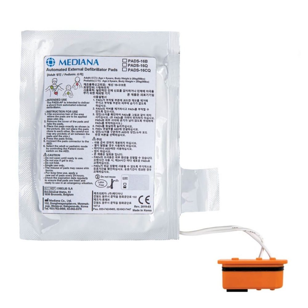 Elettrodi multifunzione Mediana per adulti per defibrillatore HeartOn A16