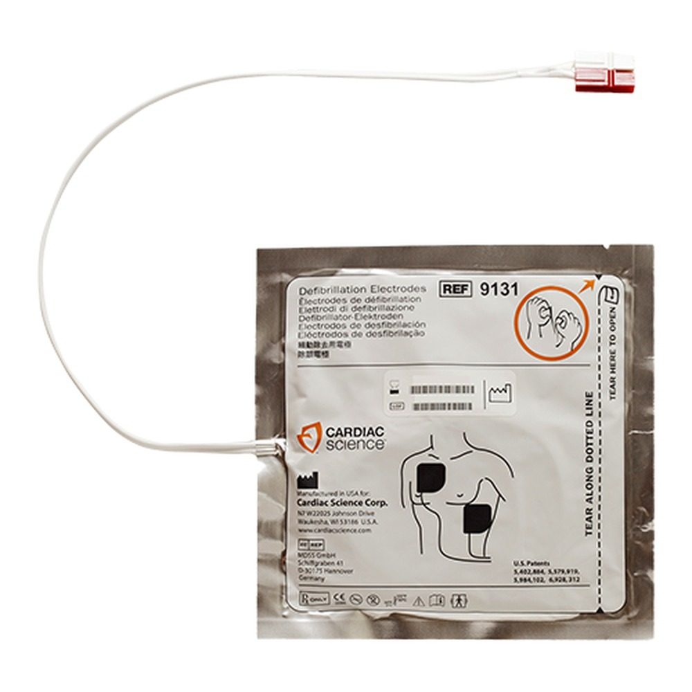 Elettrodi adulti Cardiac Science 9131-001 per defibrillatore Powerheart G3 e GE Responder