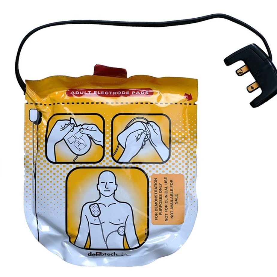 Elettrodi adulti Defibtech DDP-2001 preconnessi per defibrillatore Lifeline VIEW, PRO ed ECG