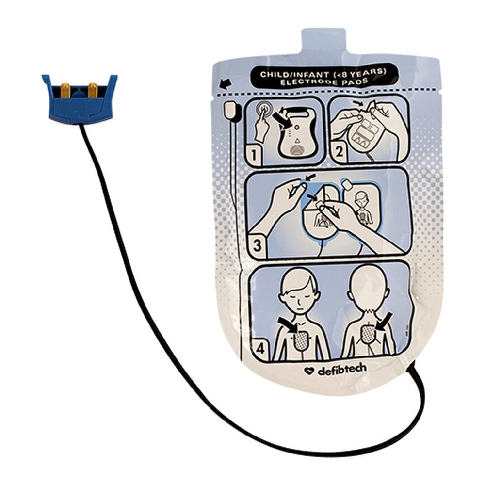Defibtech elettrodi pediatrici DDP-200P per DAE Lifeline AED e AUTO – foto 2