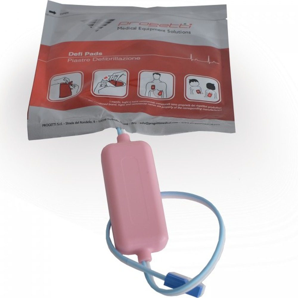 Progetti elettrodi pediatrici preconnessi per Rescue SAM, Rescue Life e Rescue 230