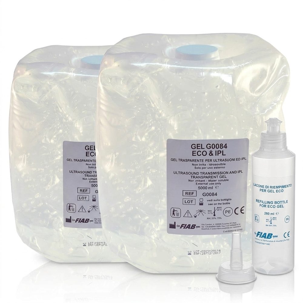 Gel per ultrasuoni FIAB G0084 — 5kg neutro