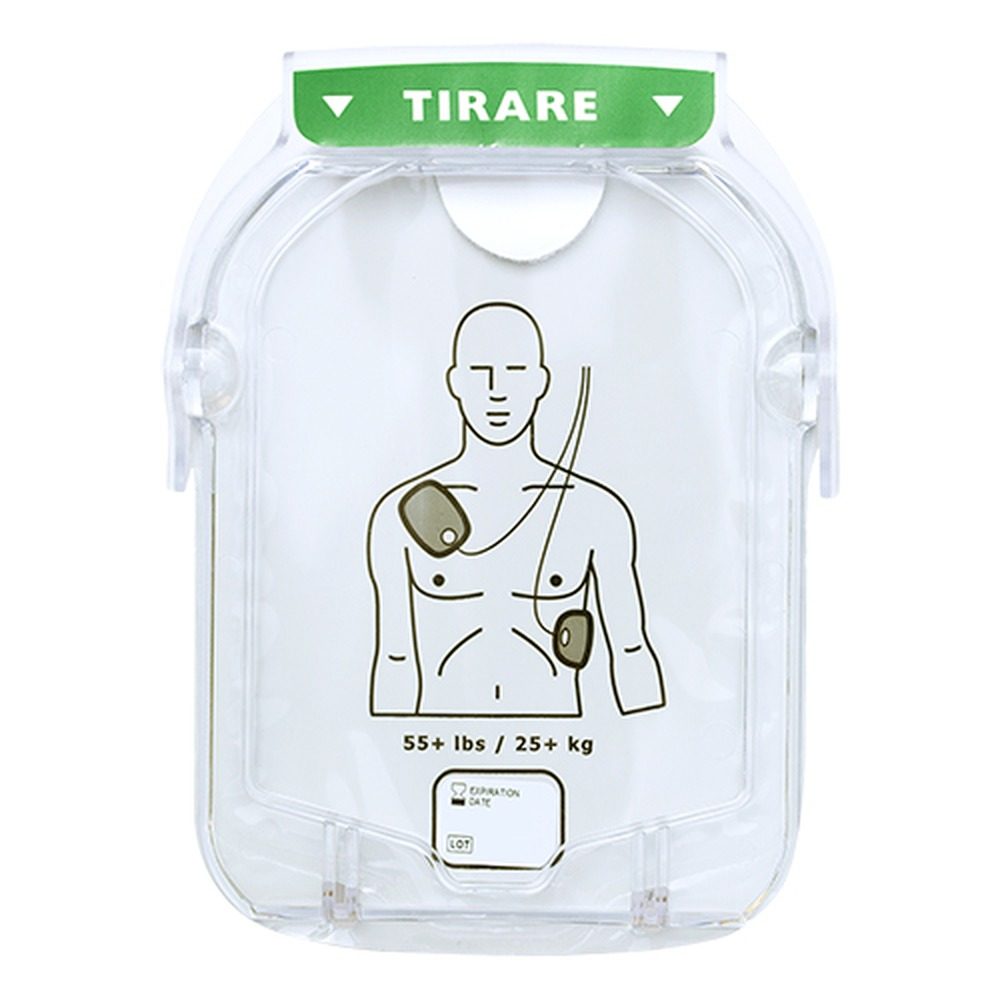 Cassetta elettrodi adulti Philips M5071A per defibrillatore HeartStart HS1 e HeartStart Home