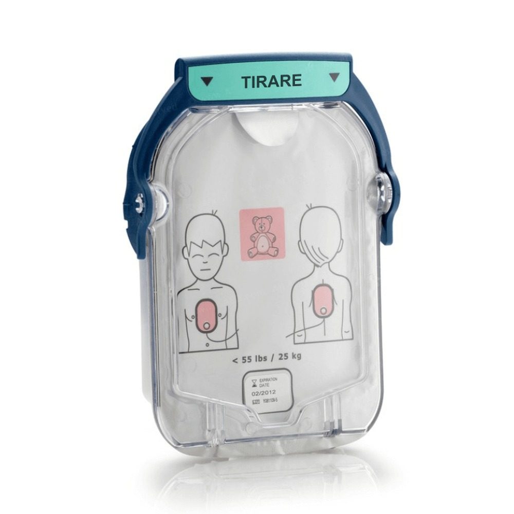 Cartuccia di elettrodi pediatrici Philips M5072A per defibrillatore HeartStart HS1