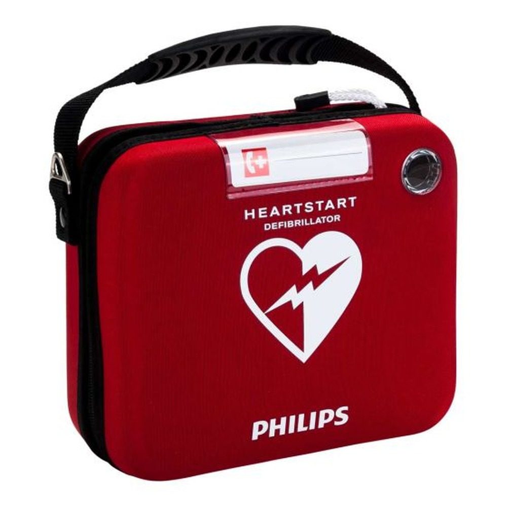 Philips borsa da trasporto rossa per DAE HeartStart HS1 – foto 4