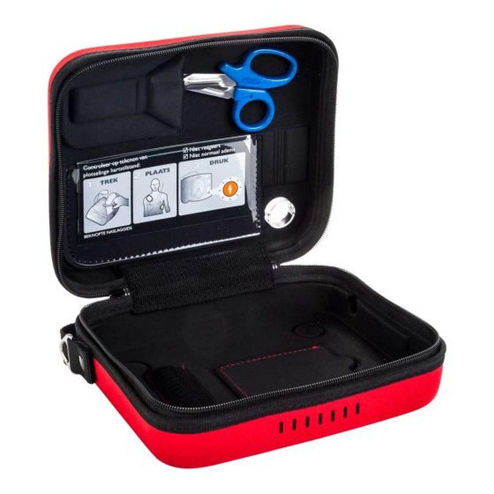 Philips borsa da trasporto rossa per DAE HeartStart HS1 – foto 5