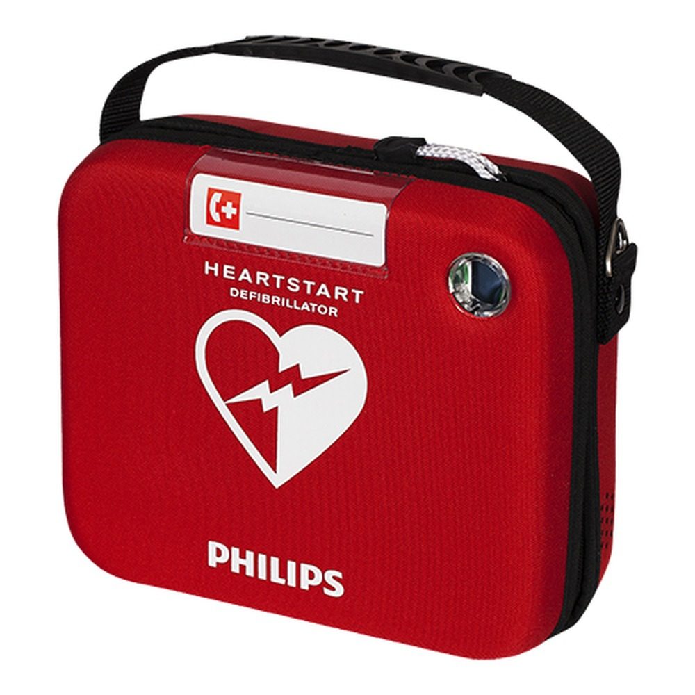 Philips borsa da trasporto rossa per DAE HeartStart HS1 – foto 2