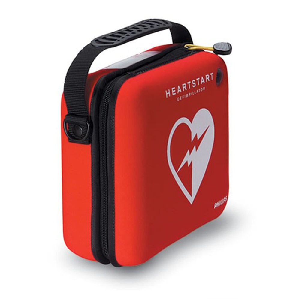 Philips borsa da trasporto rossa per DAE HeartStart HS1