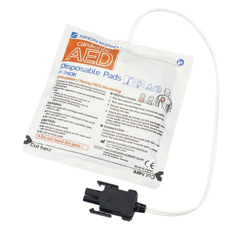 Elettrodi Nihon Kohden P-740K per adulti e bambini per defibrillatore Cardiolife AED-3100