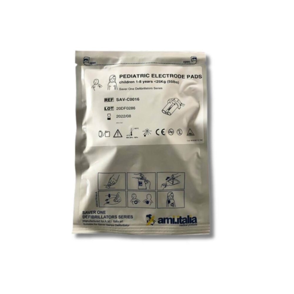 Elettrodi pediatrici AMI Italia SAV-C0016 per defibrillatore semiautomatico Saver One