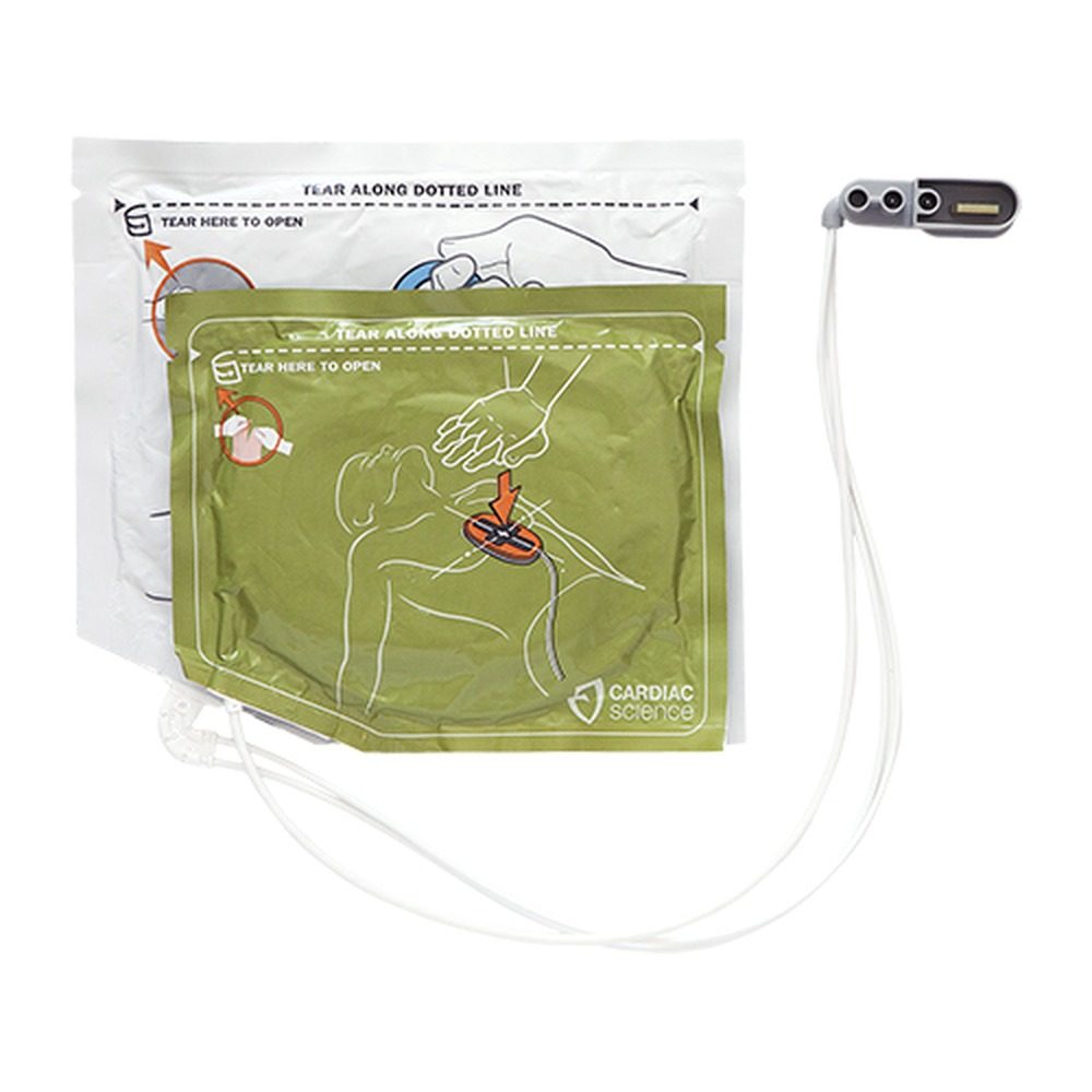 Elettrodi adulti Cardiac Science con sensore di feedback RCP per defibrillatore Powerheart G5